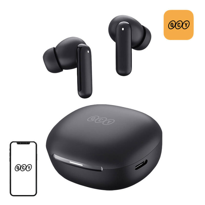 QCY MeloBuds HT16 TWS Earbuds (Black)
