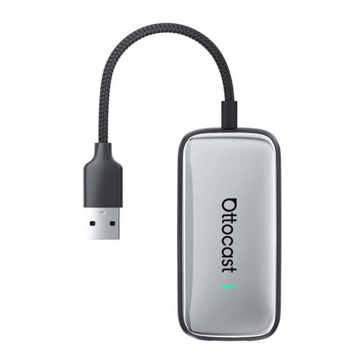Ottocast Play2Video Plus CA515-T Wireless CarPlay/Android Auto Adapter
