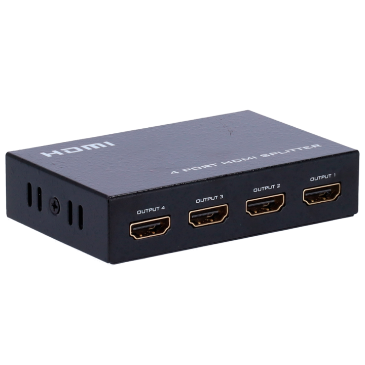 MARCA BLANCA HDMI-SPLITTER-4-4K 4-портовый HDMI-сплиттер 4K UHD