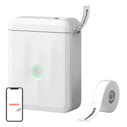 NIIMBOT D110M Portable Label Printer White