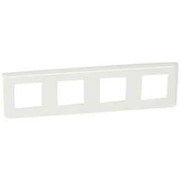 Plaque Mosaïque - 10 modules horizontaux - blanc