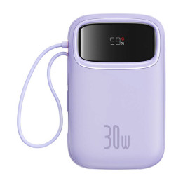 Baseus QPow 2 10000mAh 30W 2xUSB-C Power Bank (Purple)