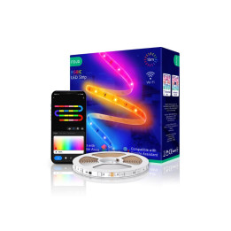 Taśma LED Nous F5 smart Tuya Wi-Fi RGBIC (sterowana chip po chipie), 10 metrów