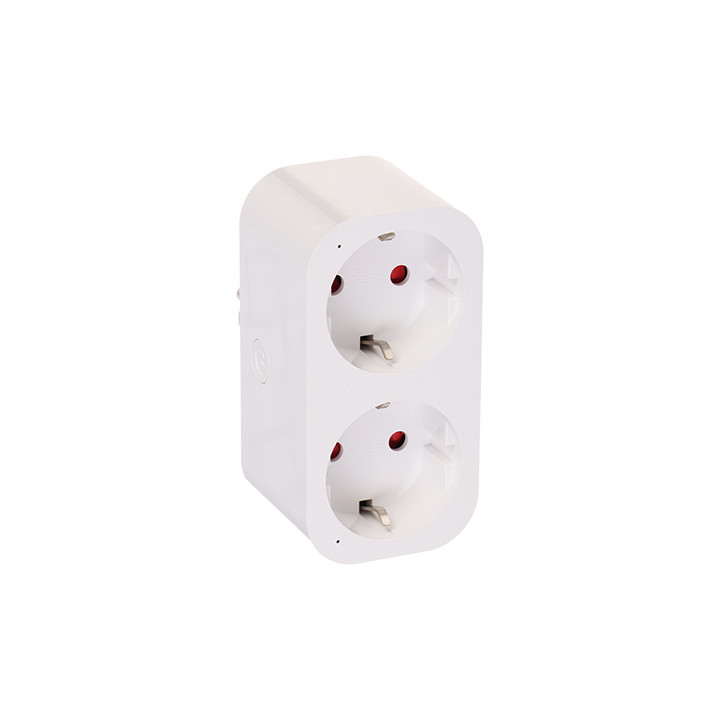 ATLO ATLO-P2F-TUYA Smart Plug Wi-Fi Bluetooth 2 Outlets 16A 3680W Energy Monitoring Tuya Smart Life