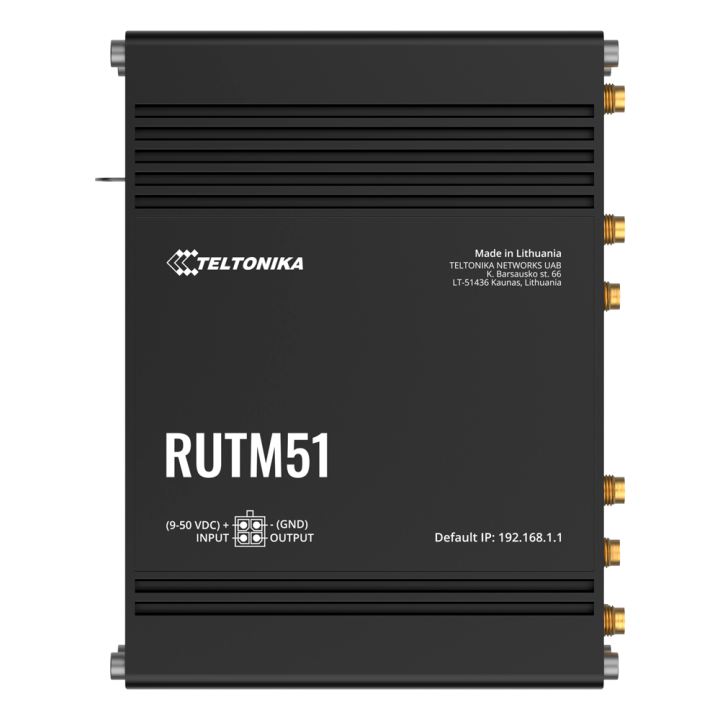 Gigabitowy router Wi-Fi AC Teltonika TK-RUTM51 – dwuzakresowy 1000 Mb/s, 1G Ethernet