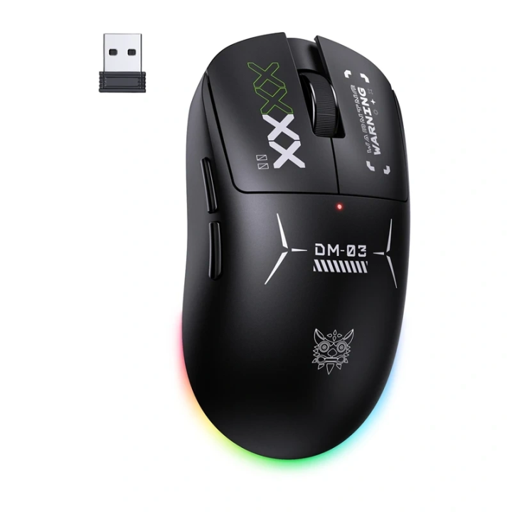 ONIKUMA DM03 RGB-Gaming-Maus (Schwarz)