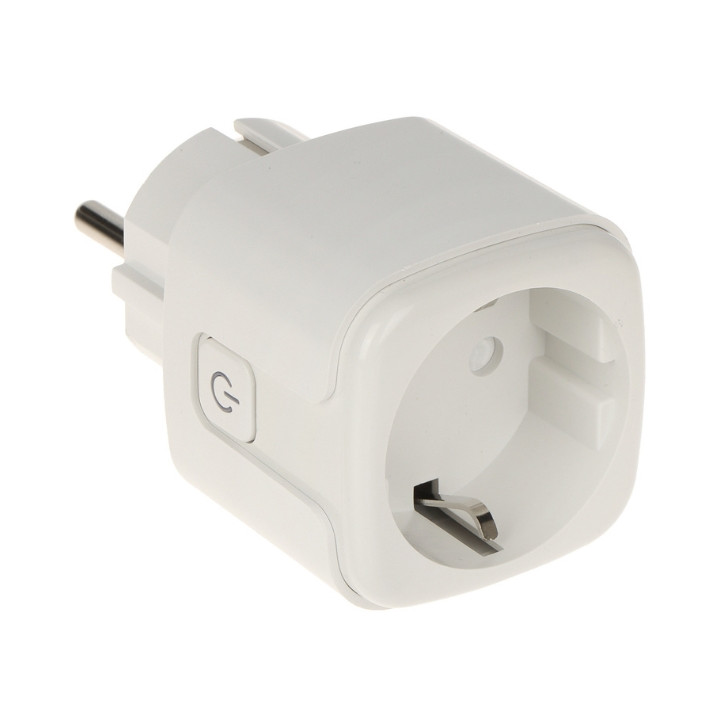 ATLO ATLO-P1F16-TUYA Wi-Fi Smart Plug, Tuya Smart Compatible, Smarteg App