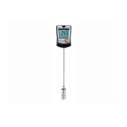 Surface thermometer Testo 905-T2 with sprung thermocouple probe and swivel display