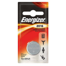 Литиевая батарея Energizer CR2016 3 В 100 мАч 1 шт.