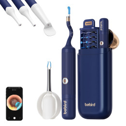 Bebird EarSight Plus I35R Otoscope with Ear Cleaning Camera (Blue)