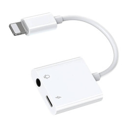 Joyroom S-Y105 Lightning to 3.5mm Audio Adapter (White)