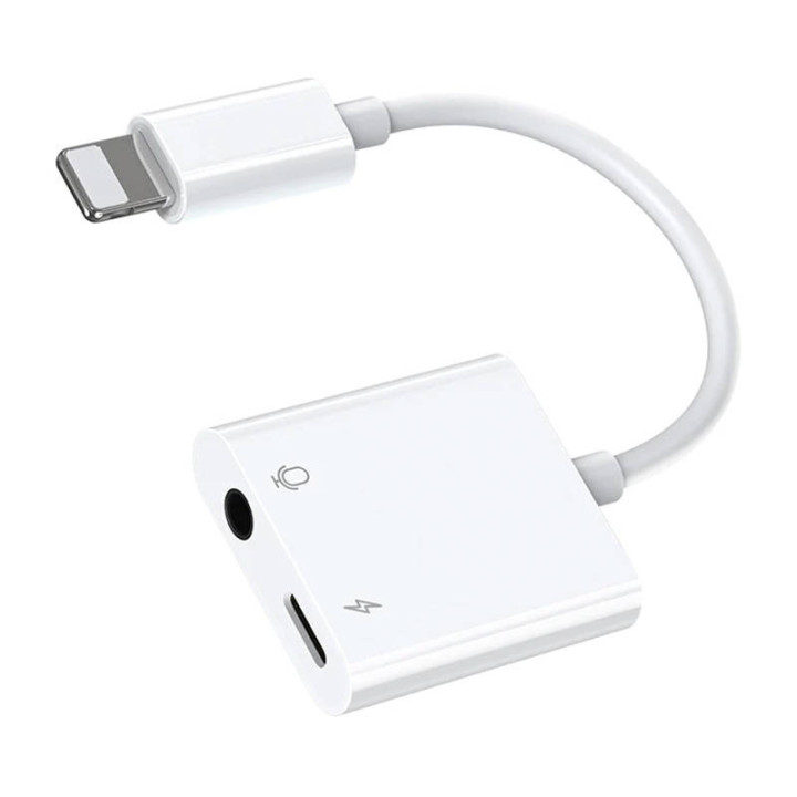 Joyroom S-Y105 Lightning to 3.5mm Audio Adapter (White)