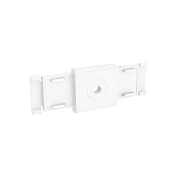Straight Connector for Surface-Mounted Magnetic Track TR26, White