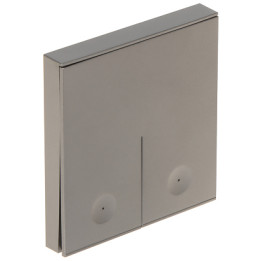 ATLO ATLO-PBRC-GRAY-EWELINK 2-Gang Smart Wi-Fi Wall Switch Grey eWeLink