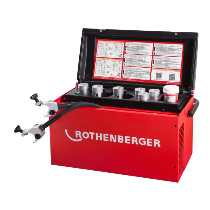 Rothenberger ROFROST II R290 2″ pipe freezer with 8 inserts, 230 V