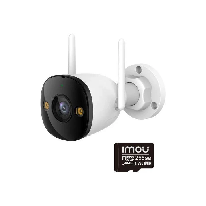 Imou Bullet 3 5MP Wi-Fi IR30 IP Camera with 256GB card