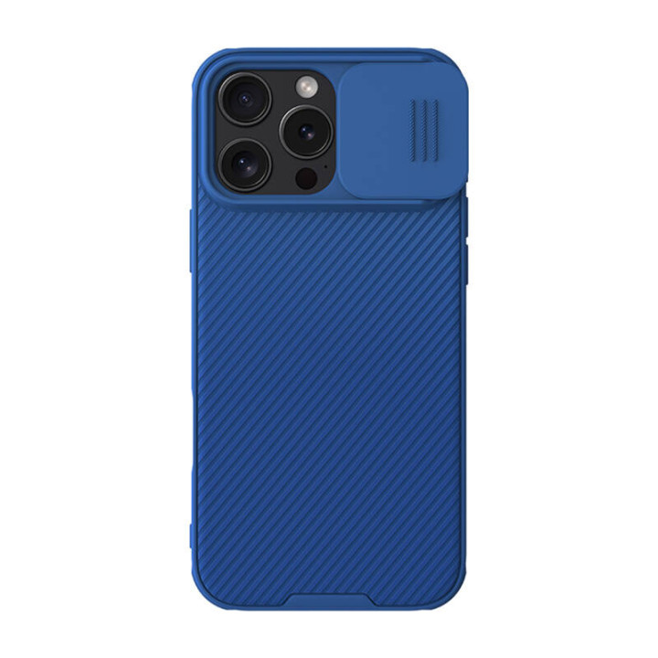 Nillkin CamShield Pro Case for iPhone 16 Pro Max (Blue)