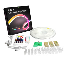 Taśma LED Neonowa Tuya RGBIC 3m 12W 5V IP67 Inteligentny Kontroler Wi-Fi