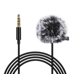 Puluz PU424 1.5m 3.5mm Jack Microphone