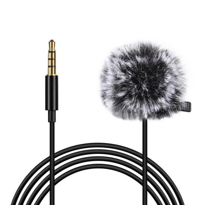 Puluz PU424 1.5m 3.5mm Jack Microphone
