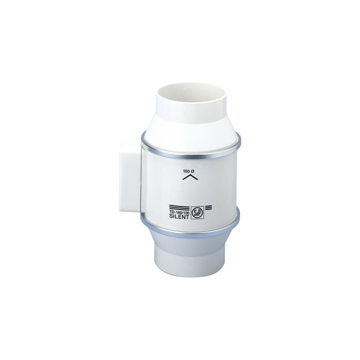 Kanāla ventilators TD-160/100 N SILENT (220-240V50HZ) RE