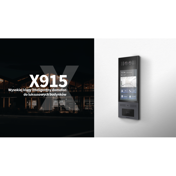 Pannello esterno multifamiliare Akuvox X915S Premium