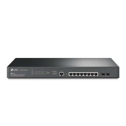 TP-Link :: TL-SG3210XHP-M2 Switch Administrado L2+ JetStream, 8 puertos PoE+ 2.5GBASE-T, 2 ranuras SFP+ 10 Gbit