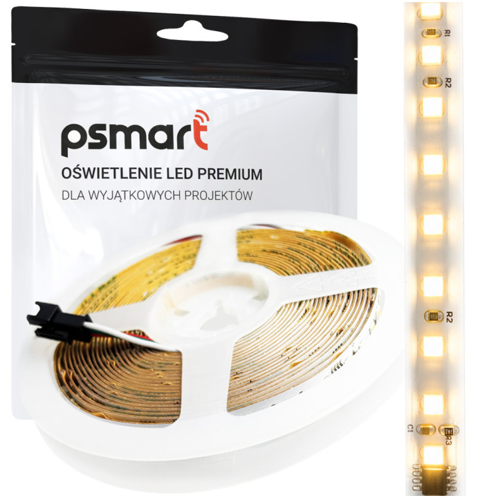 Psmart LED Strip 24V WS2811 2835 MONOIC 3000K IP20 10mm 120LED/m 5m