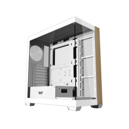 darkFlash DS900W White Computer Case without Fans