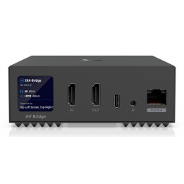 Ubiquiti Enterprise Audio/Video Bridge AV transmitter & transceiver Black