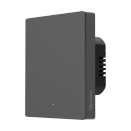 Умный настенный переключатель SONOFF SwitchMan M5 Wi-Fi / Matter, 1-клавишный, модульная версия, (новый) серый (M5-1C-80W)