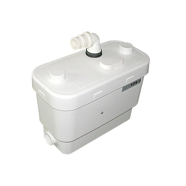 SFA Sanivite Silence grey water pump for the kitchen, bathroom and laundry room