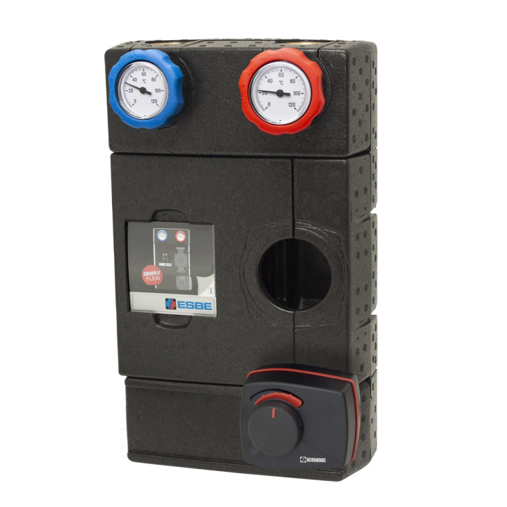Pump group with mixing valve and actuator ESBE GRF121 VRG432-25 ARA661