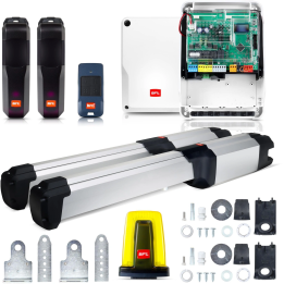 BFT PHOBOS VELOCE BT B35 KIT INT Привод для двустворчатых ворот 24 В, до 6 м, быстрый комплект с фотоэлементами