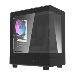 darkFlash DB330M Black Computer Case + 3 Fans