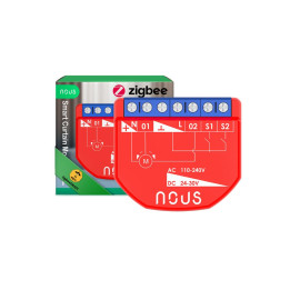 Nous B4Z smart Tuya Zigbee мини-релейный модуль контроллера рольставен с входом переключателя