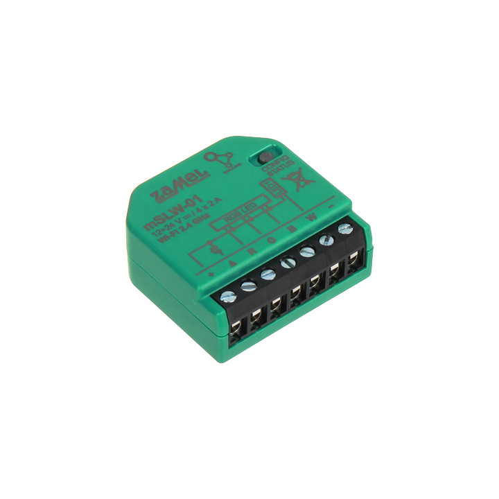 ZAMEL MSLW-01 Smart LED Controller Wi-Fi 12-24V DC for LED Strips