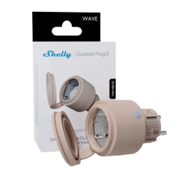 Shelly Wave Outdoor Plug S LR Z-Wave Smart Outdoor Plug with Long Range