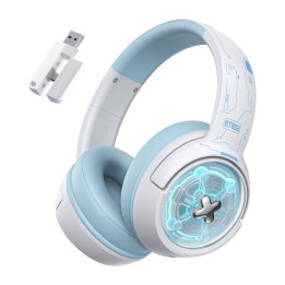 ONIKUMA GT802 Gaming Headphones (White)