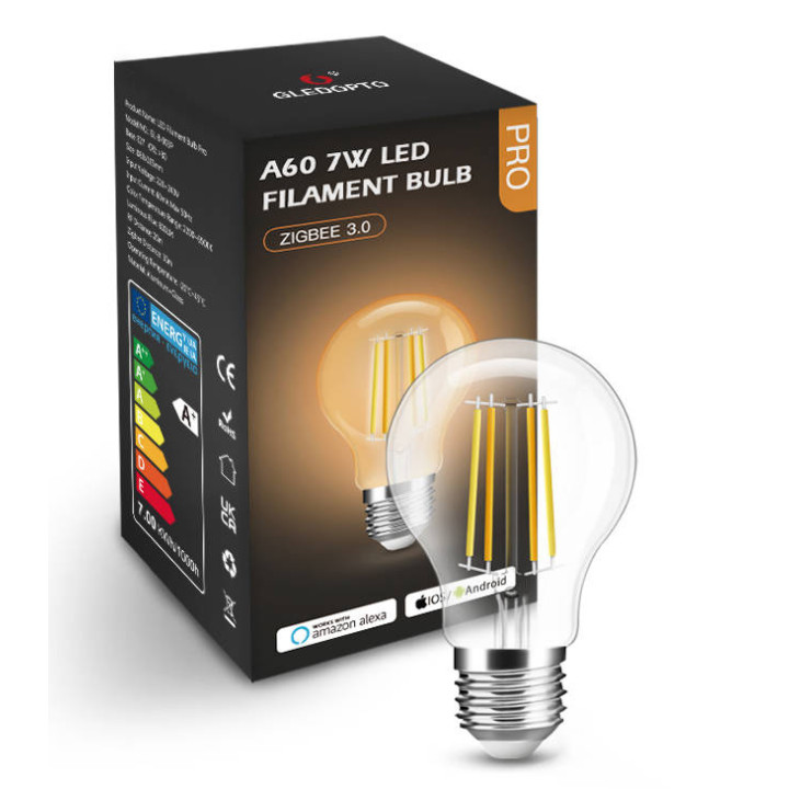 Tuya 7W CCT White A60 ZigBee Smart Bulb GL HUE