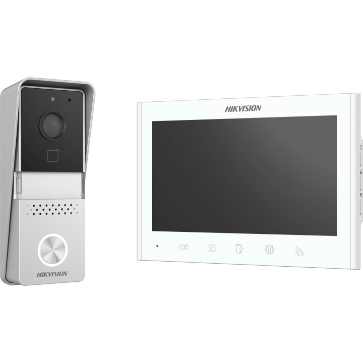 Hikvision DS-KIS102-P/Surface video intercom set analog 2-wire 7" 1024x600 IP55