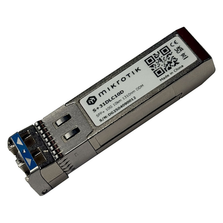 MikroTik S+31DLC10D - Moduł SFP+ 10G SM (10 km)
