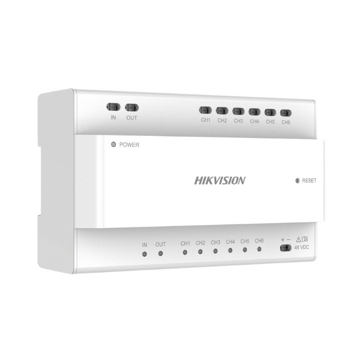 Hikvision DS-KAD7060EY-S коммутатор для 2-проводных видеодомофонных систем, 48В
