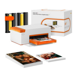 Liene Amber M110 Portable Photo Printer with 60 Sheets 4x6" Photo Paper