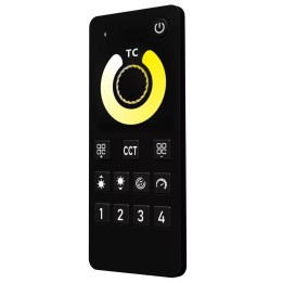 PSMART Пульт дистанционного управления 4 зоны для лент контроллера CCT серии PX RF 2,4 ГГц