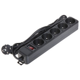 AKYGA AK-SP-05B Удлинитель / Сетевая колодка, 230V AC, 1 розетка