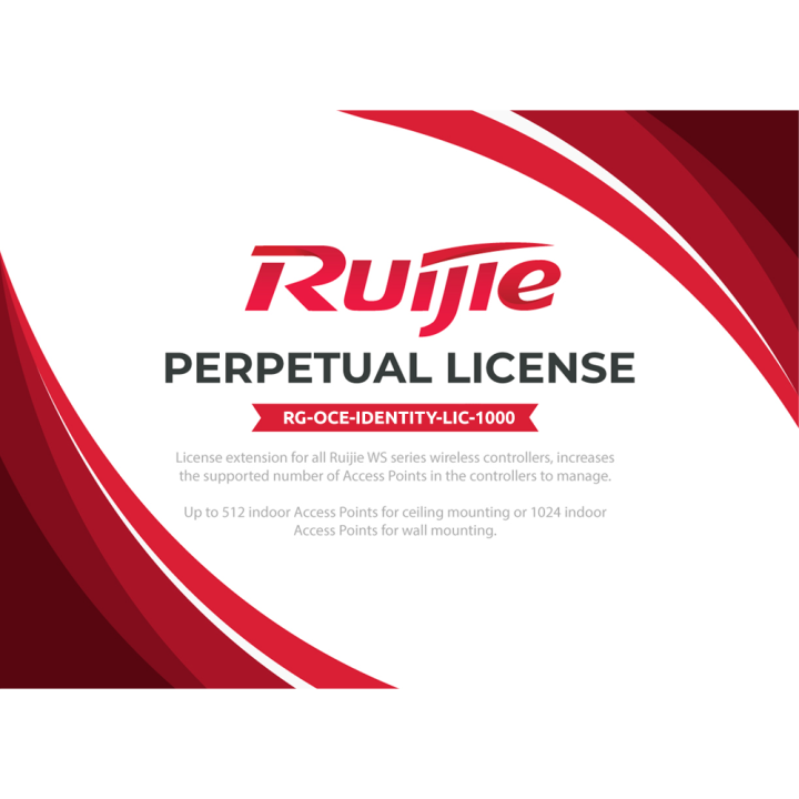 RUIJIE RG-OCE-IDENTITY-LIC-1000 Identity License for 1000 Users