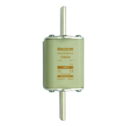 NH fuse-link gTr, 400VAC, size 2, 250KVA, top indicator/live tags