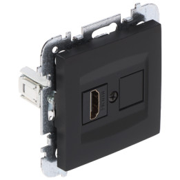 Elektro-Plast SANTRA/4191-19/EPN HDMI настенная розетка - одинарная HDMI розетка