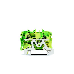 Connection terminal 1Px2 contacts 1.5mm² Yellow-green